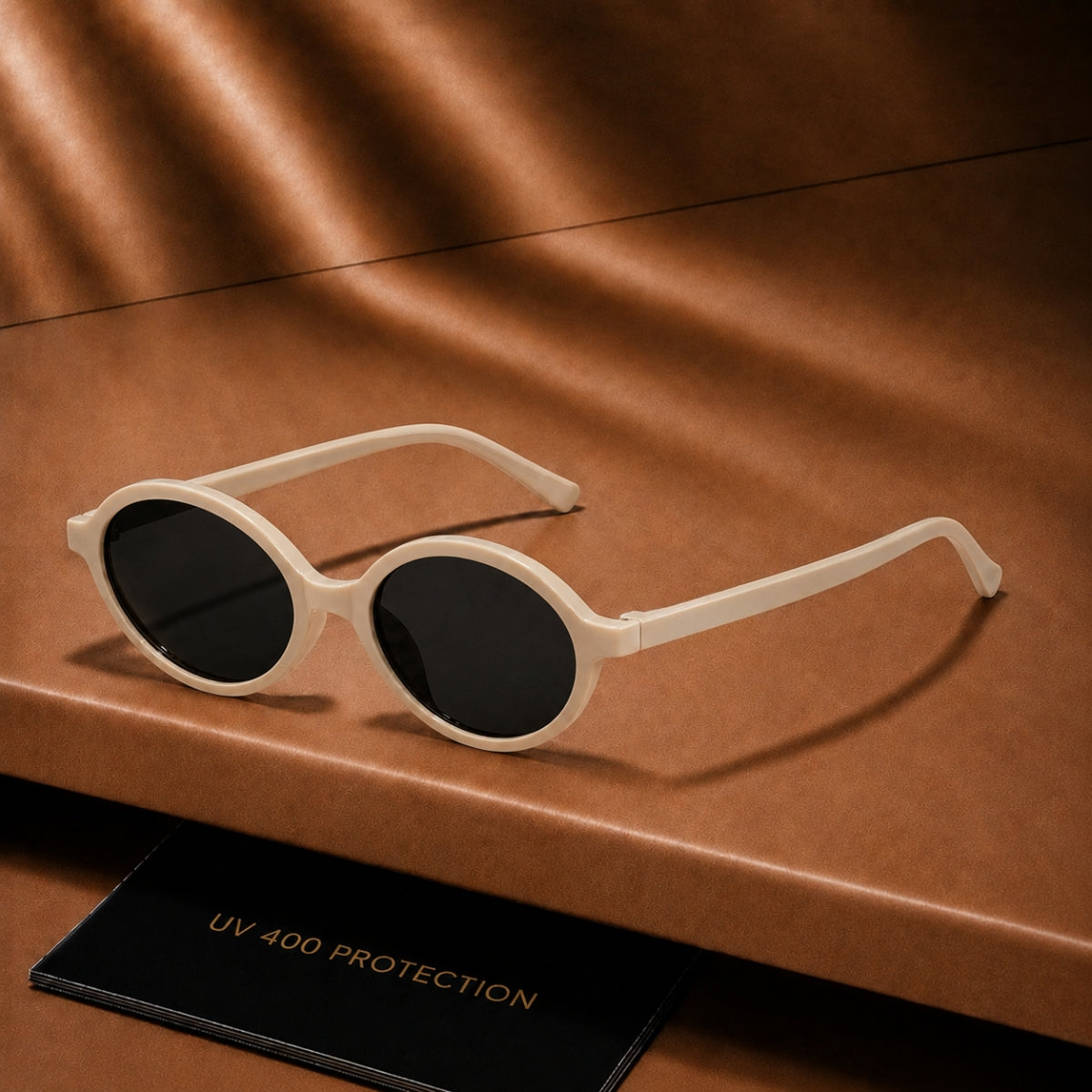 Solis Sunglasses - Beige Black