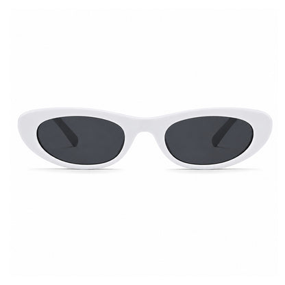 Suki Sunglasses - White Black