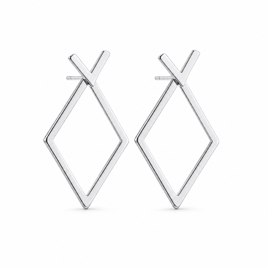 Nyla Earrings - Silver