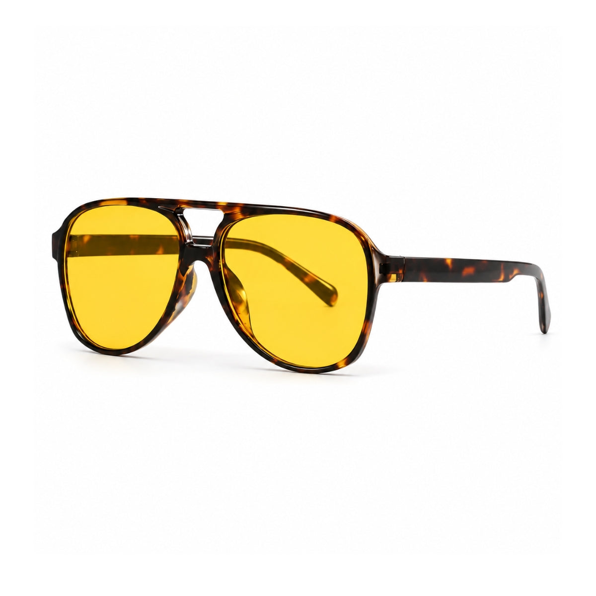 Sarena Sunglasses - Leopard Yellow
