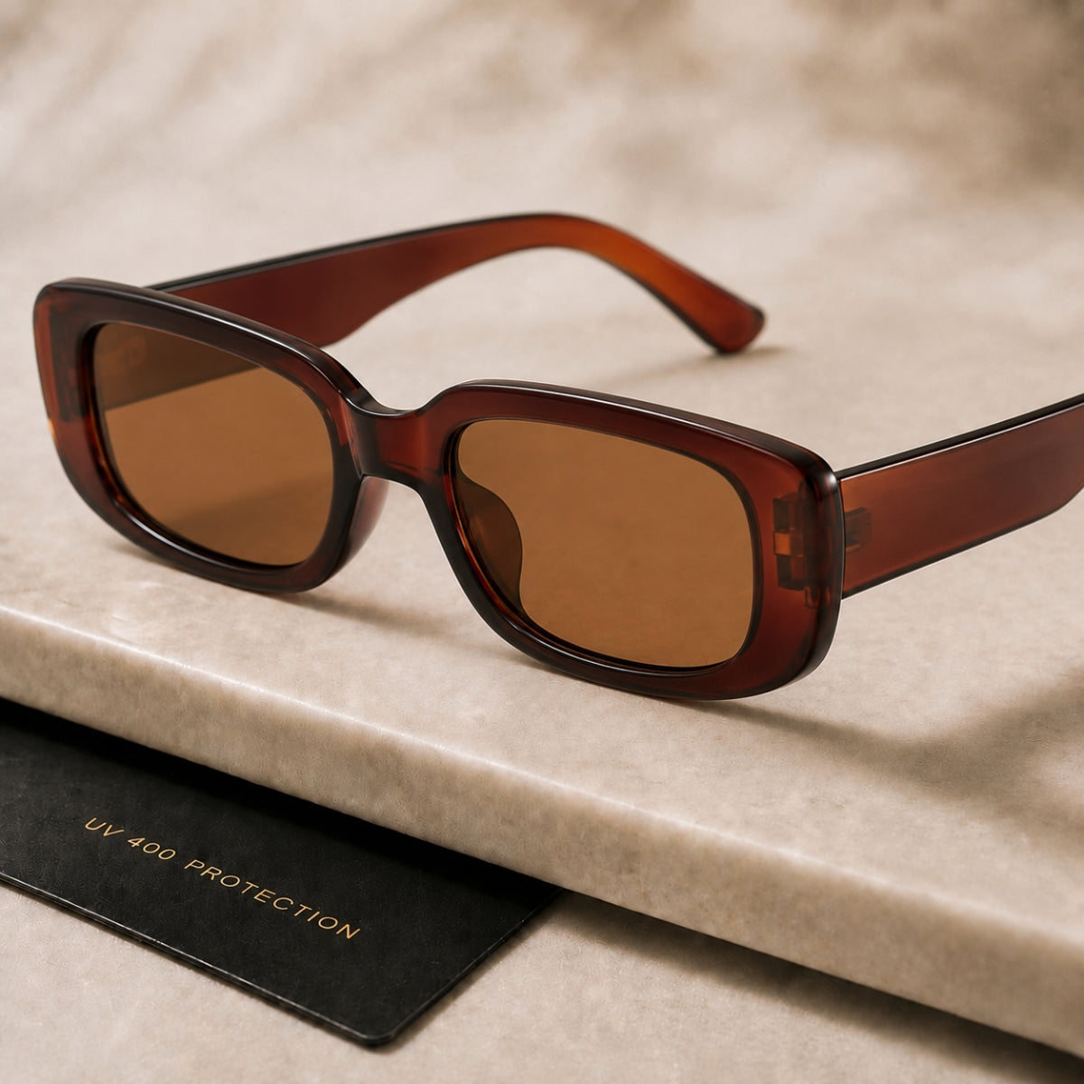 Soraya Sunglasses - Dark Brown