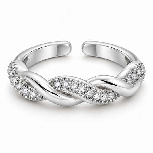 Delphine Ring - Sølv