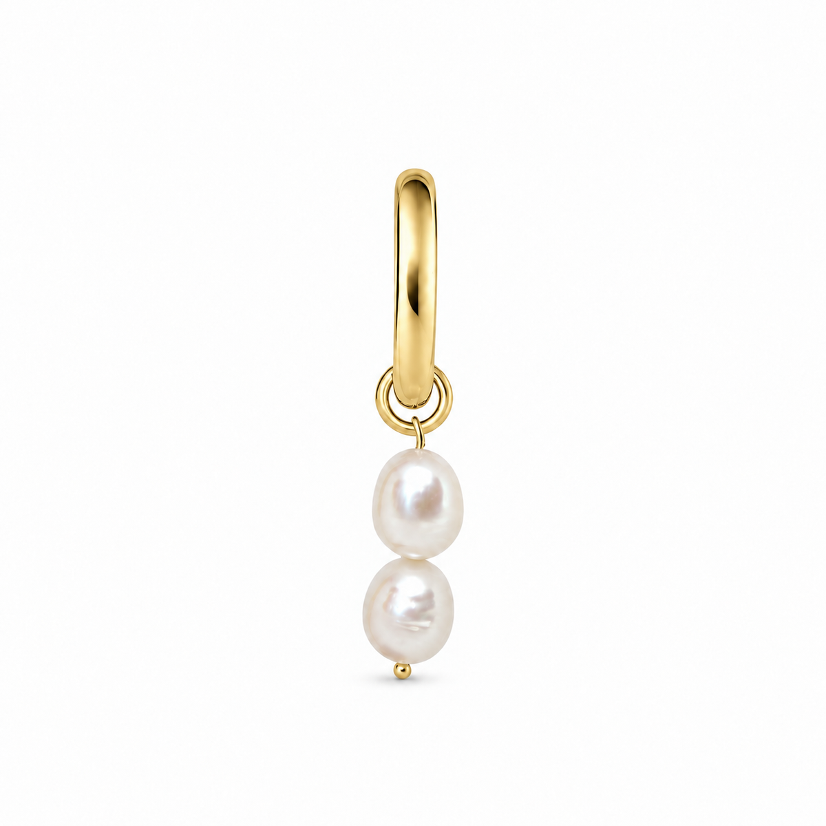 Mira Pearl Earrings - Gold