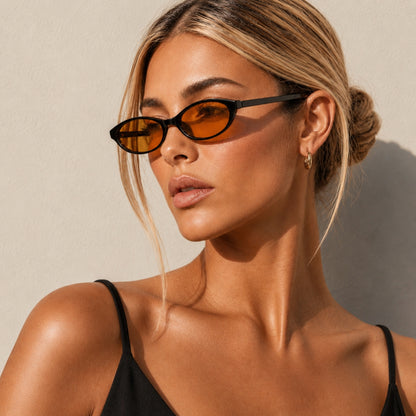 Solea Sunglasses - Black Orange