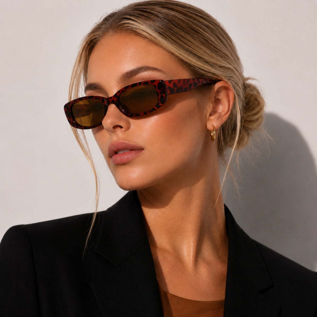 Soraya Sunglasses - Leopard
