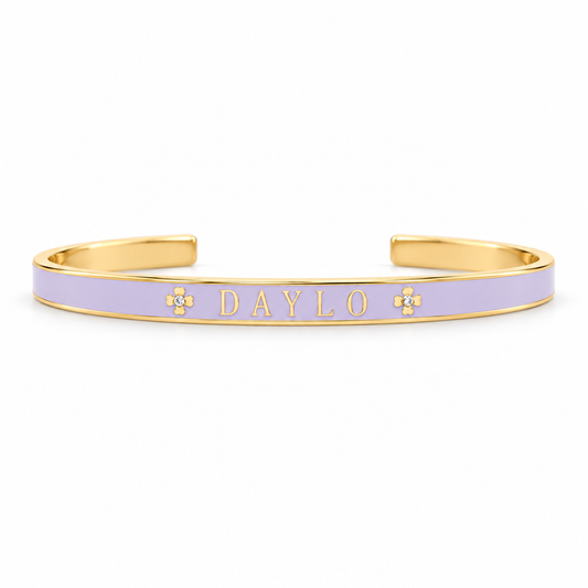 Armbånd - Guld/Lilla