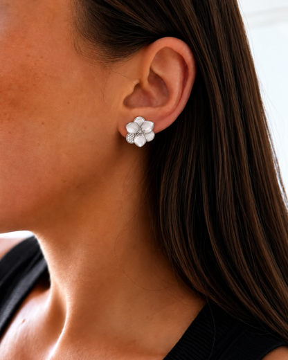 Aurelia Earrings - Silver