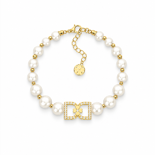 DD Armbånd Diamanter - Guld