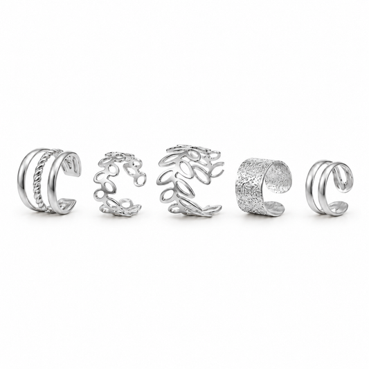 Clip-On Set - Silver
