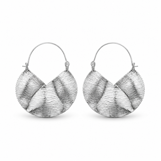 Lyra Earrings - Silver