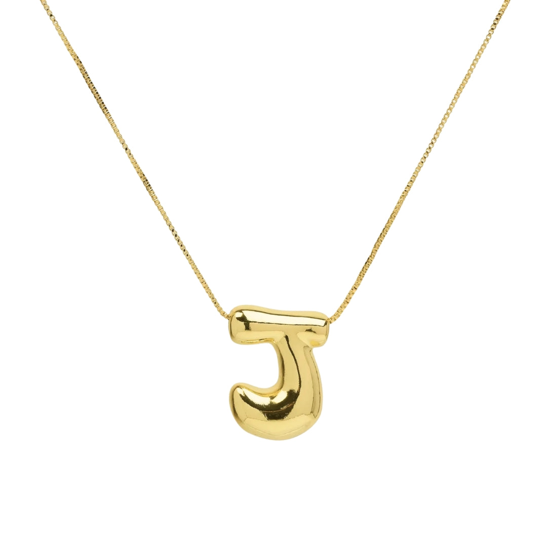 Letter Necklace - Gold