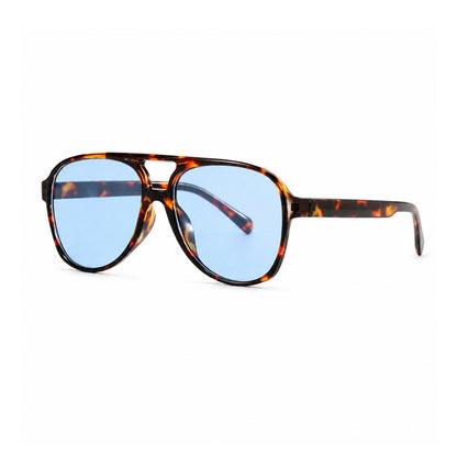 Sarena Sunglasses - Leopard Blue