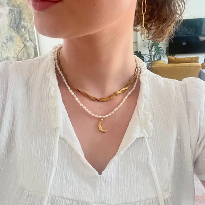 Violet Necklace - Gold