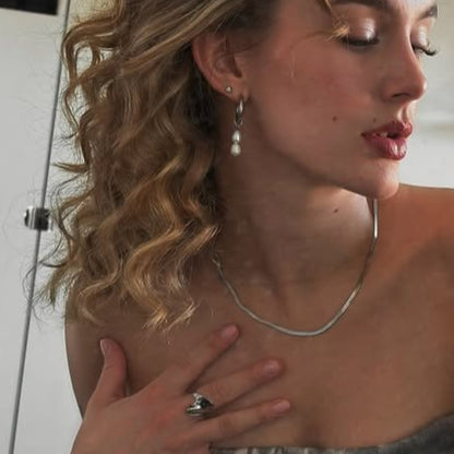 Mira Earrings - Silver