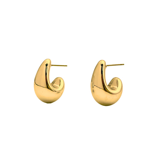 Nila Øreringe - Guld