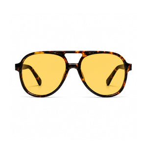 Sarena Sunglasses - Leopard Yellow