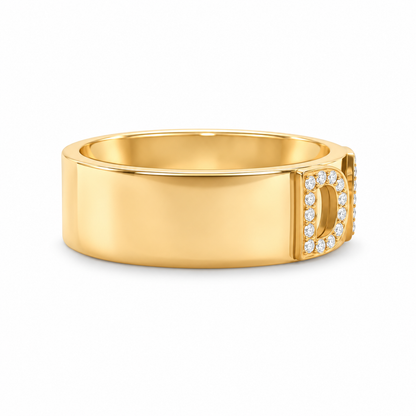 Signature Diamond Ring - Gold