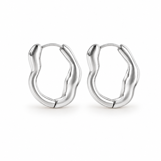 Elen Earrings - Silver