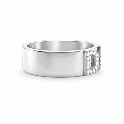 Signature Diamond Ring - Silver