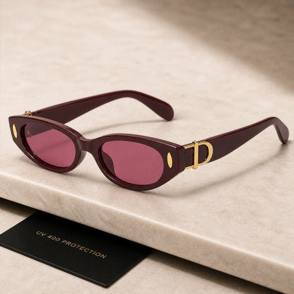 DD Sunglasses - Wine Red