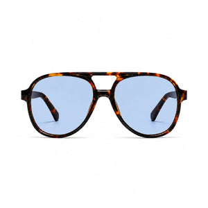 Sarena Sunglasses - Leopard Blue