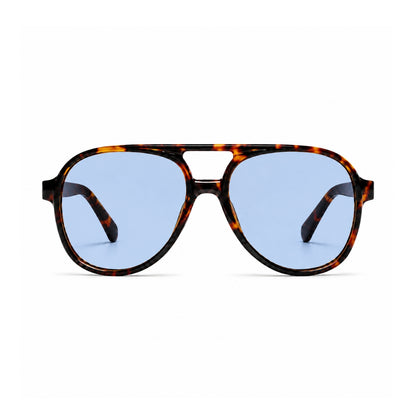 Sarena Sunglasses - Leopard Blue