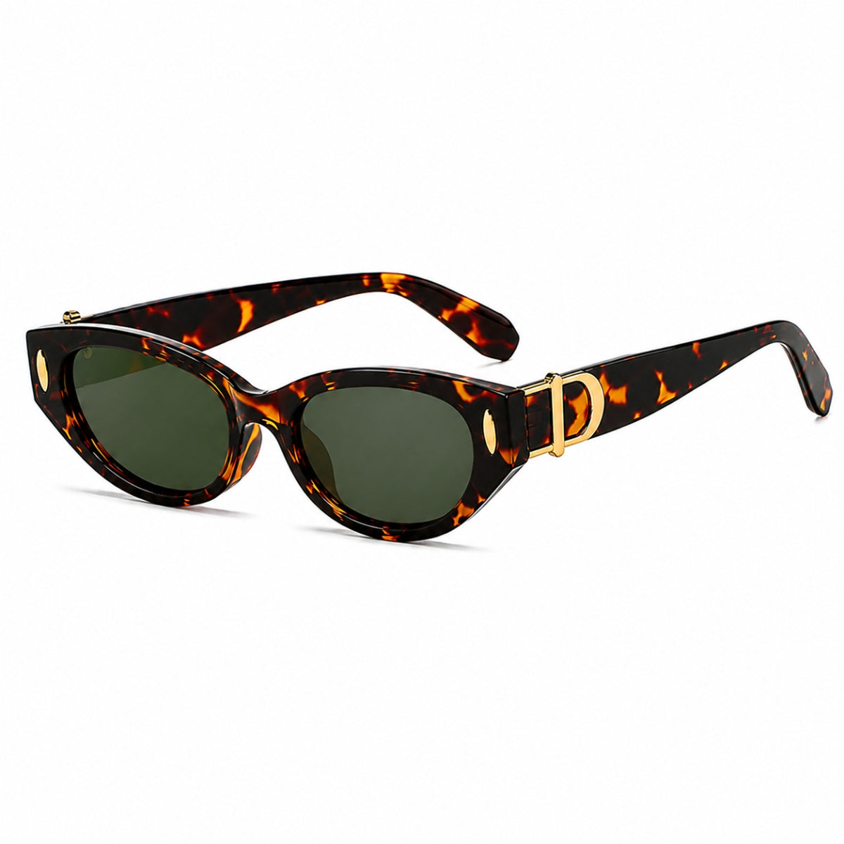 DD Sunglasses - Leopard Green