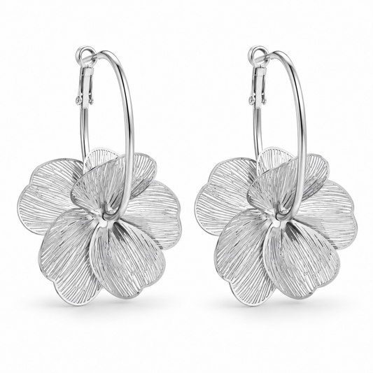 Arabella Earrings - Silver