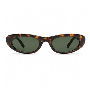 Suki Sunglasses - Leopard Green
