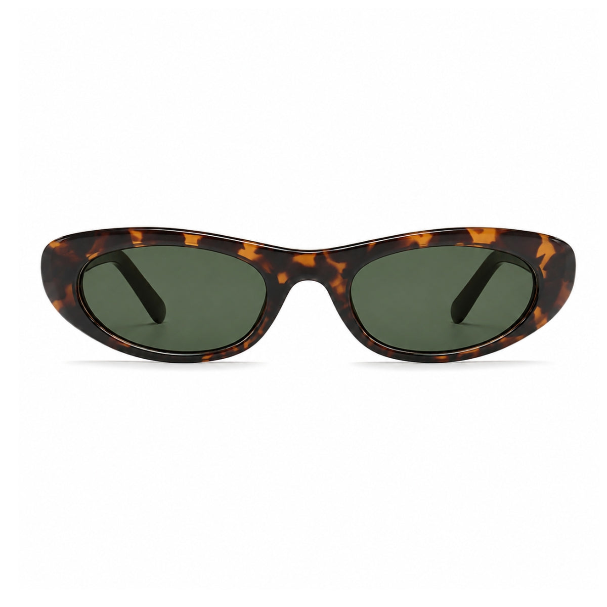 Suki Sunglasses - Leopard Green