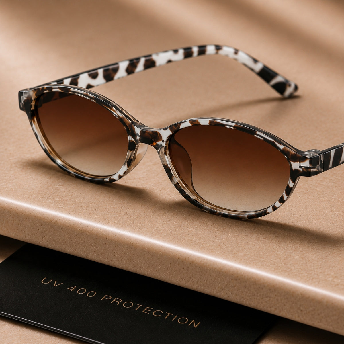 Solea Sunglasses - White Leopard