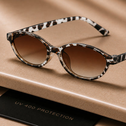 Solea Sunglasses - White Leopard