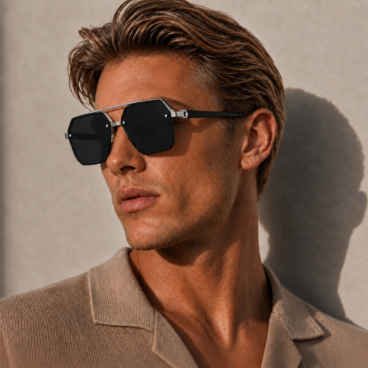 Avero Sunglasses - Black Silver