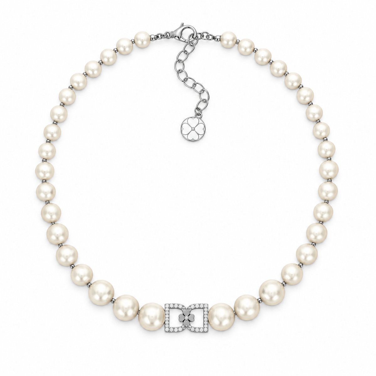 DD Choker Diamonds - Silver