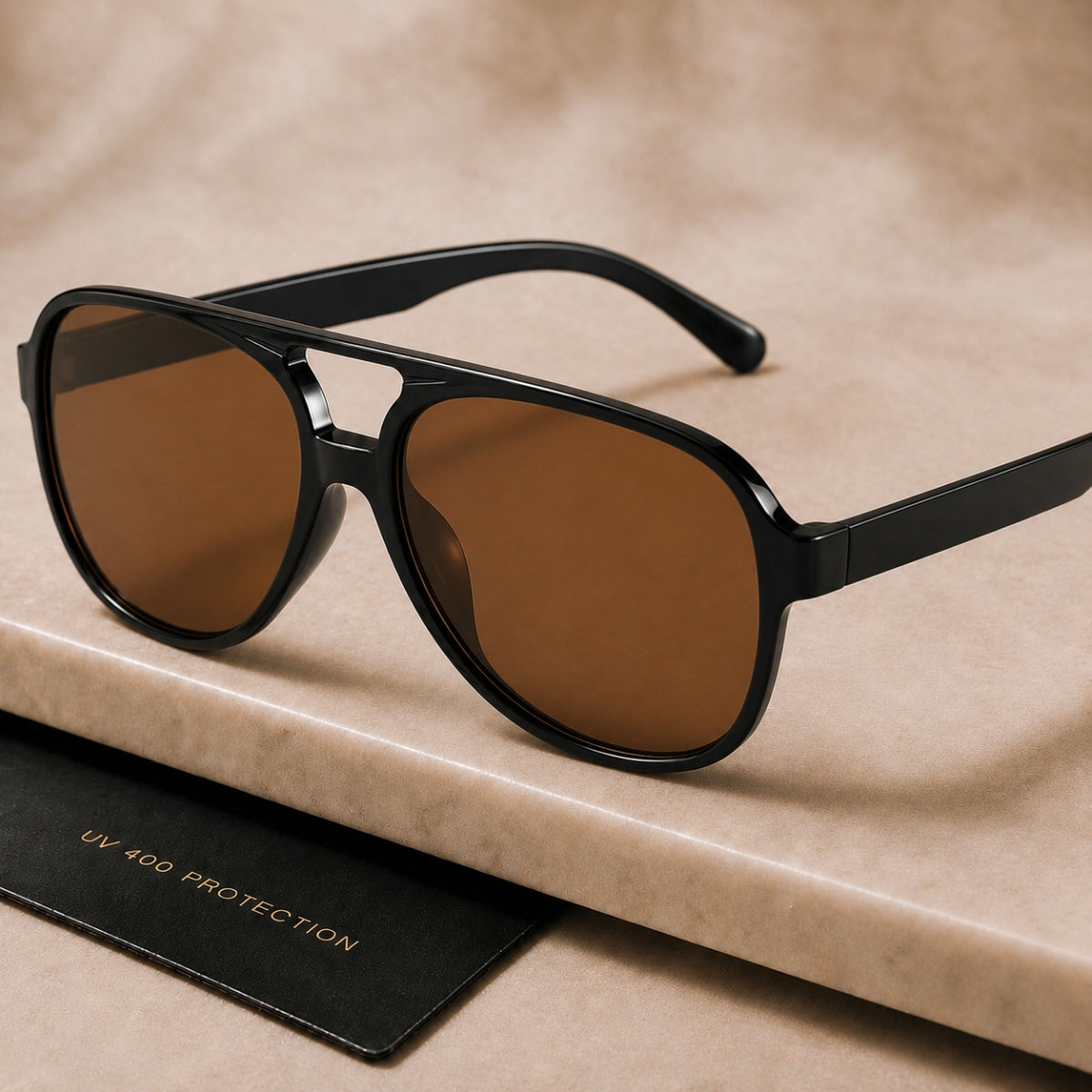 Sarena Sunglasses - Black Brown