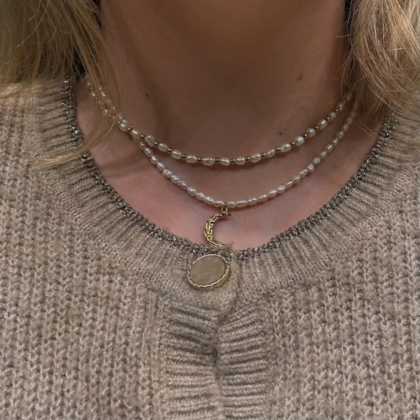 Violet Necklace - Gold